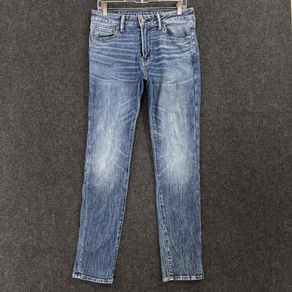 American Eagle Outfitters Other - American Eagle Slim Jeans Men's 31x32 Blue Airflex Denim Faded